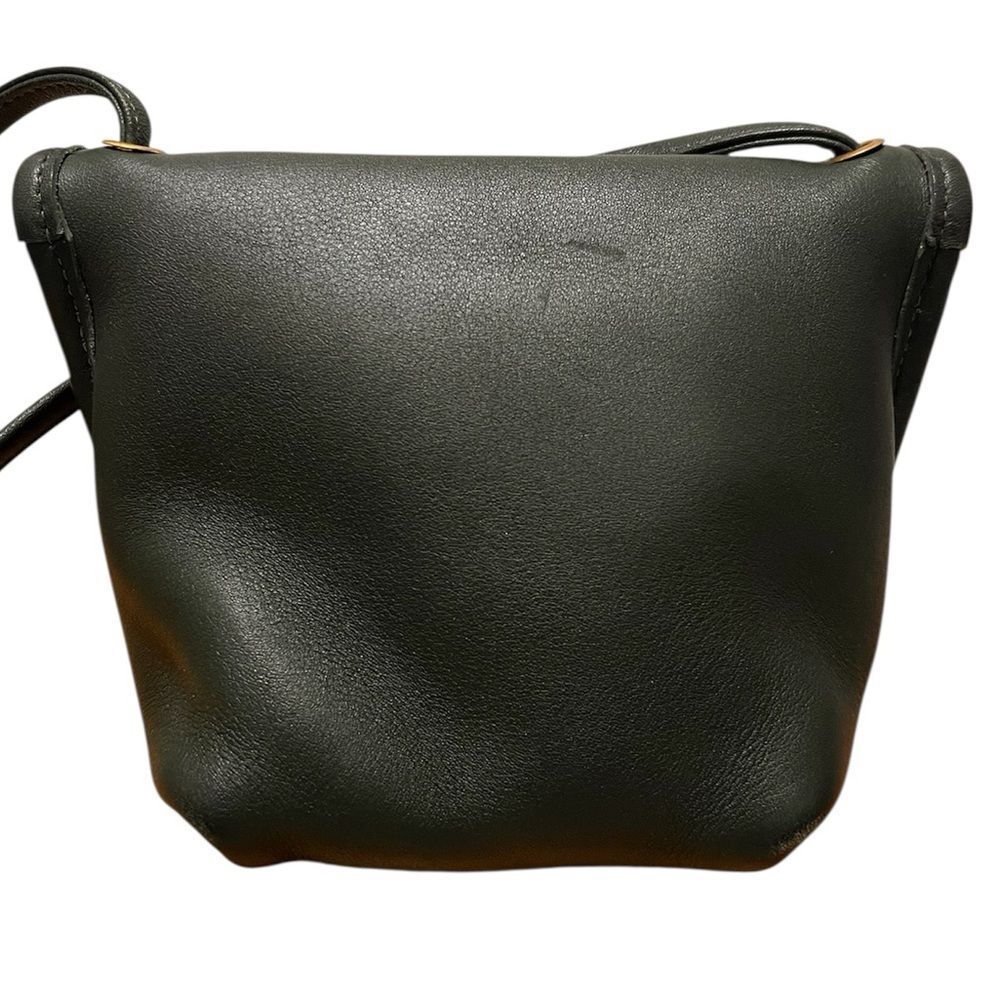 Vintage Coach Green Everette Leather Crossbody Bag Style No 9934 RARE GREEN - Picture 3 of 15